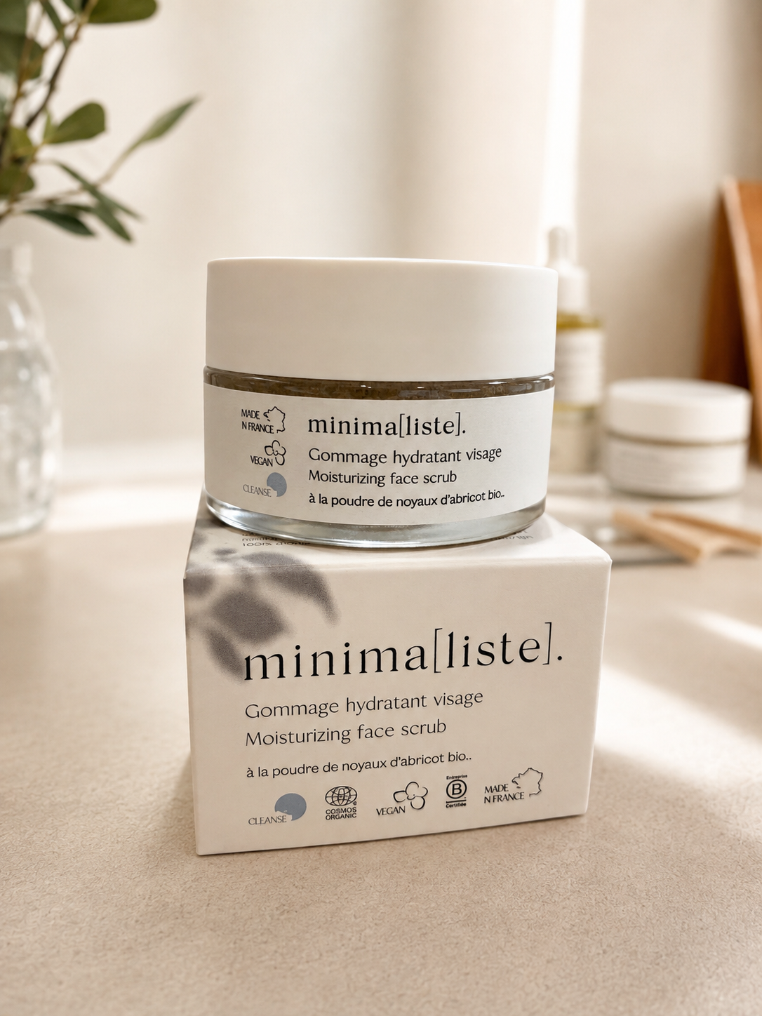 GOMMAGE HYDRATANT VISAGE MINIMALISTE